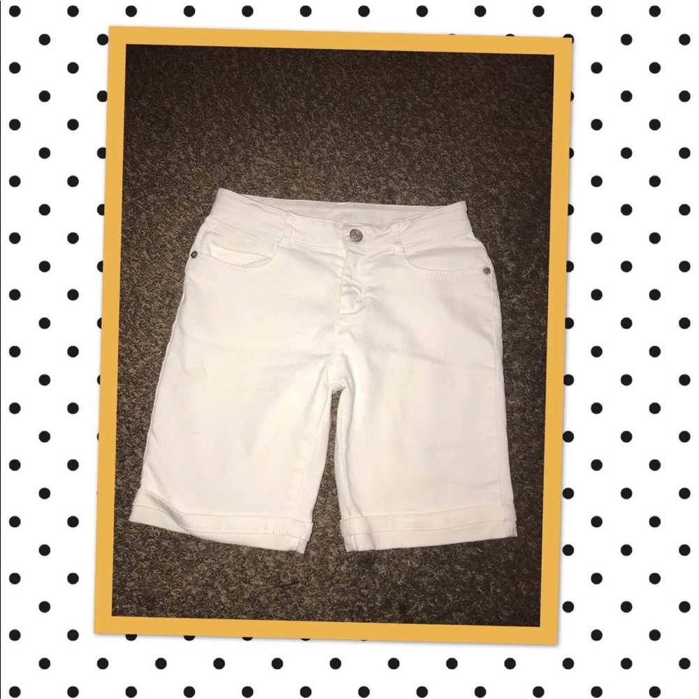White Shorts